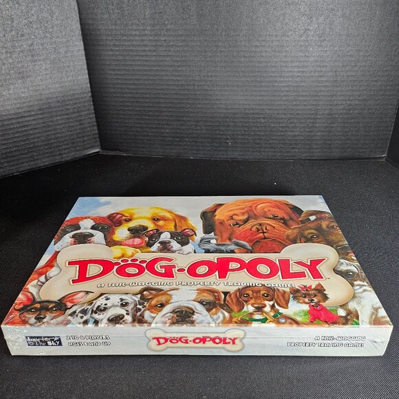 New Dog-Opoly Board Game. By Late For The Sky Dog Themed Version of Monopoly - Picture 4 of 9